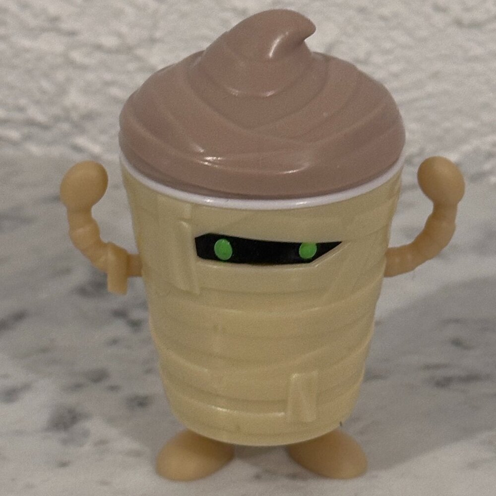 Wendy’s Kids Meal Toy – Cute Frosty Cup Character Figure – Collectible Mini Toy